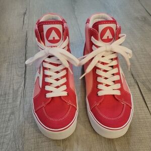 Airwalk Kids Red and White Sneakers